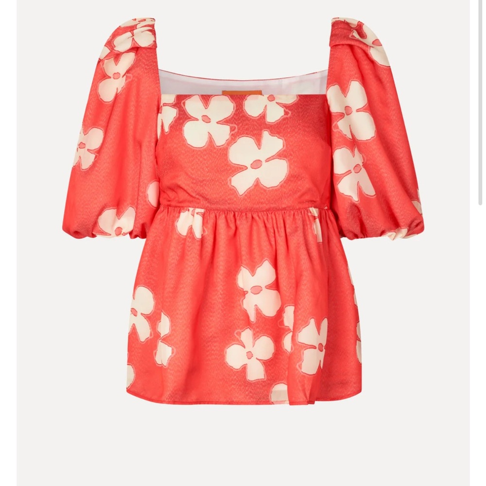 Stine Goya Sgkinsley top in ditzy poppies. Size small. Worn once